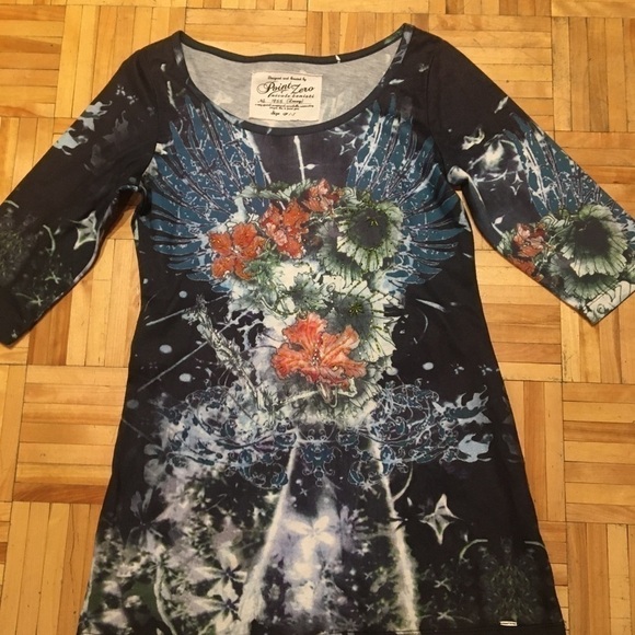 5/15$ Point zero blouse 3/4 sleeves​ - Picture 2 of 6